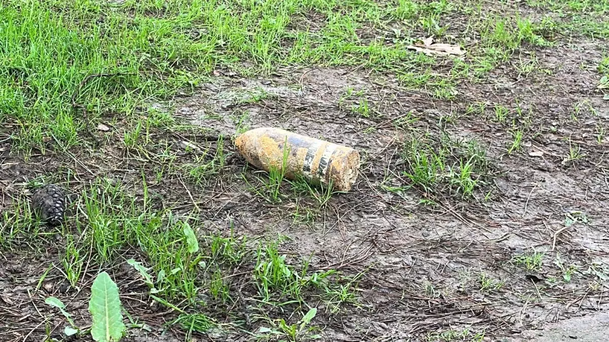 Bursa’da 110 Yıllık Patlamamış Top Mermisi Piknikte Bulundu, Müze’ye Teslim Edildi