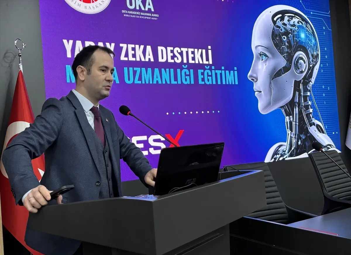 Samsun’da Basın Mensuplarına Yapay Zeka Destekli Medya Atölyesi Başladı