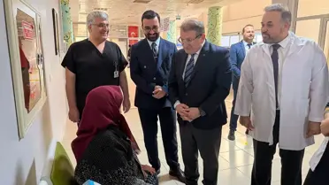 Kemer Devlet Hastanesi iç mekan görüntüsü