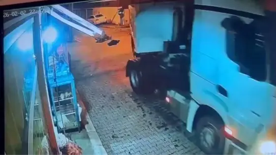 Kaza anının fotoğrafı