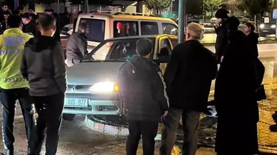 Kaza anındaki araç