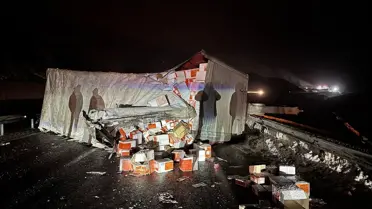 Kazanın gerçekleştiği yol kesiti