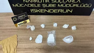 Kokain ele geçiren polis ekipleri