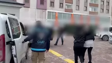 Şantajcıların tutuklandığı an