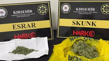 Kırşehir'de Uyuşturucu Operasyonu: 11 Şüpheli Gözaltında, 57,5 gr Ele Geçirildi