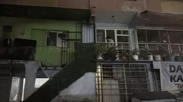 Jeneratör yangını sonrası kahvehanenin görüntüsü