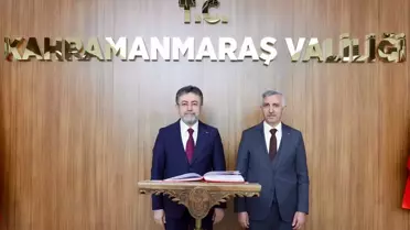 Bakan Yumaklı’nın Kahramanmaraş’taki resmi ziyareti