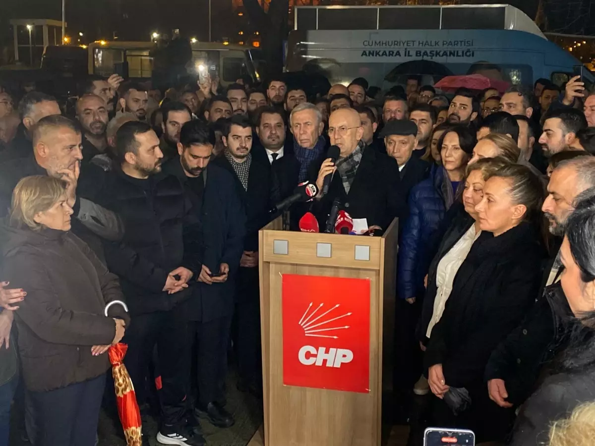CHP Ankara İl Başkanı Erkol, Özarslan’ın İstifasını Eleştirerek Seçmen İradesine Saygı İstedi
