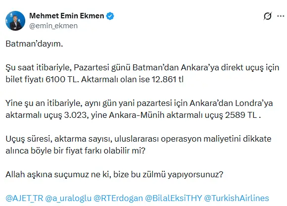 Uçuş fiyat farkını gösteren grafik