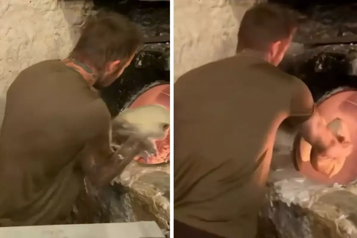 David Beckham Katar’da Kebapçıda Tandır Ekmeği Pişirdi: Sosyal Medyada Büyük İlgi Görüyor