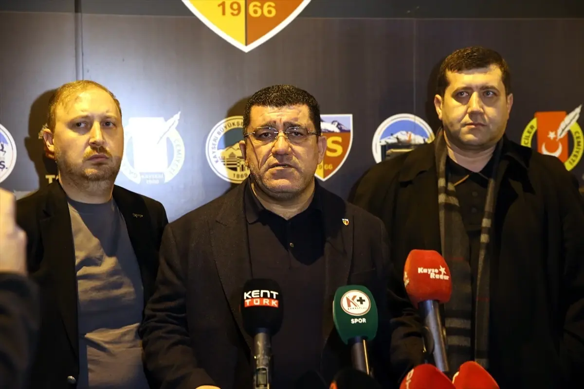Kayserispor’un Moralini Yıkan 2-1’lik Maç Sonucu Açıkalın’dan Açıklama