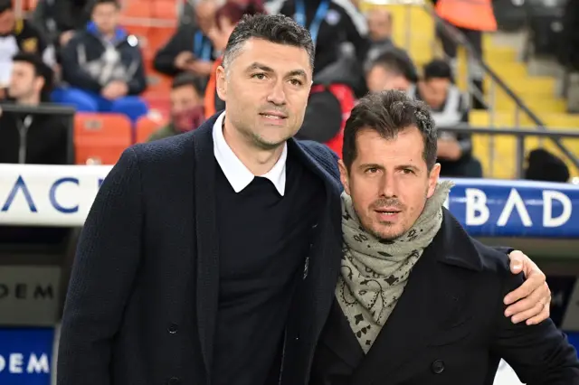 Oyuncuların mücadele anı