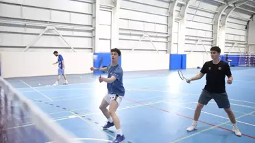 Turnuvalar öncesi antrenman sahası