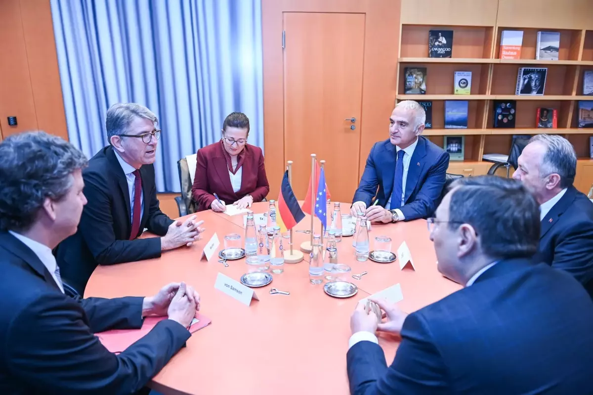 Türkiye ve Almanya arasında kültür ve turizm işbirliği adımları derinleşiyor