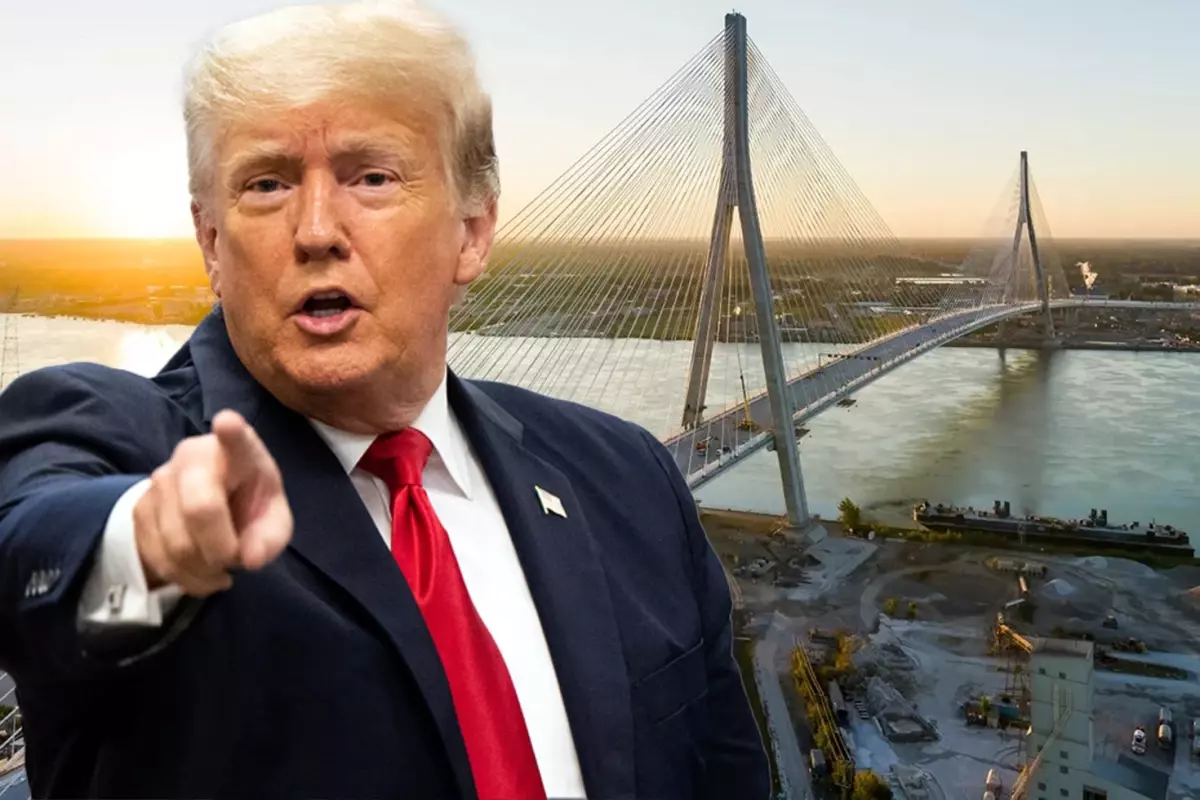 Trump, Kanada-ABD Köprüsü Üzerinde Mülkiyet ve Gelir Paylaşımını Talep Etti