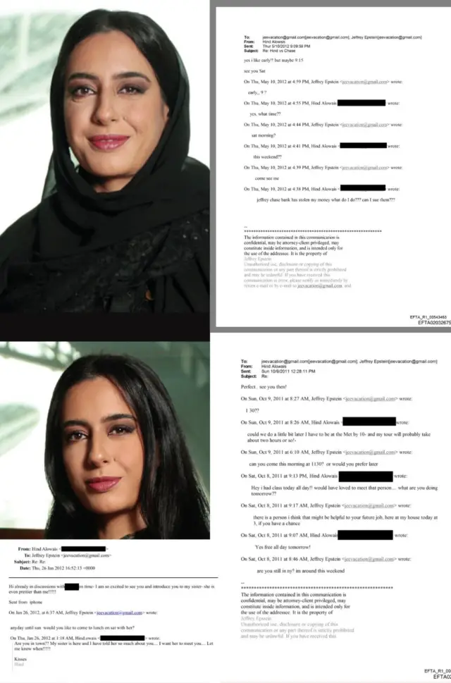 Epstein dosyasından belge