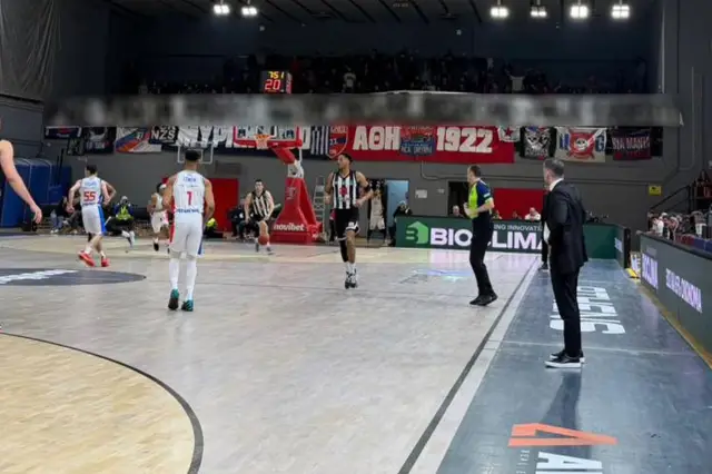 Pankartın ayrıntılı fotoğrafı