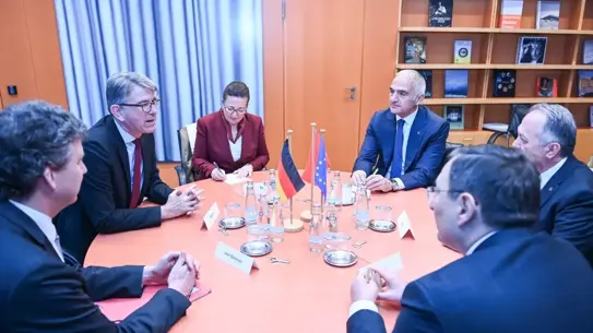 Kültür işbirliği toplantısında Bakan Ersoy ve Weimer