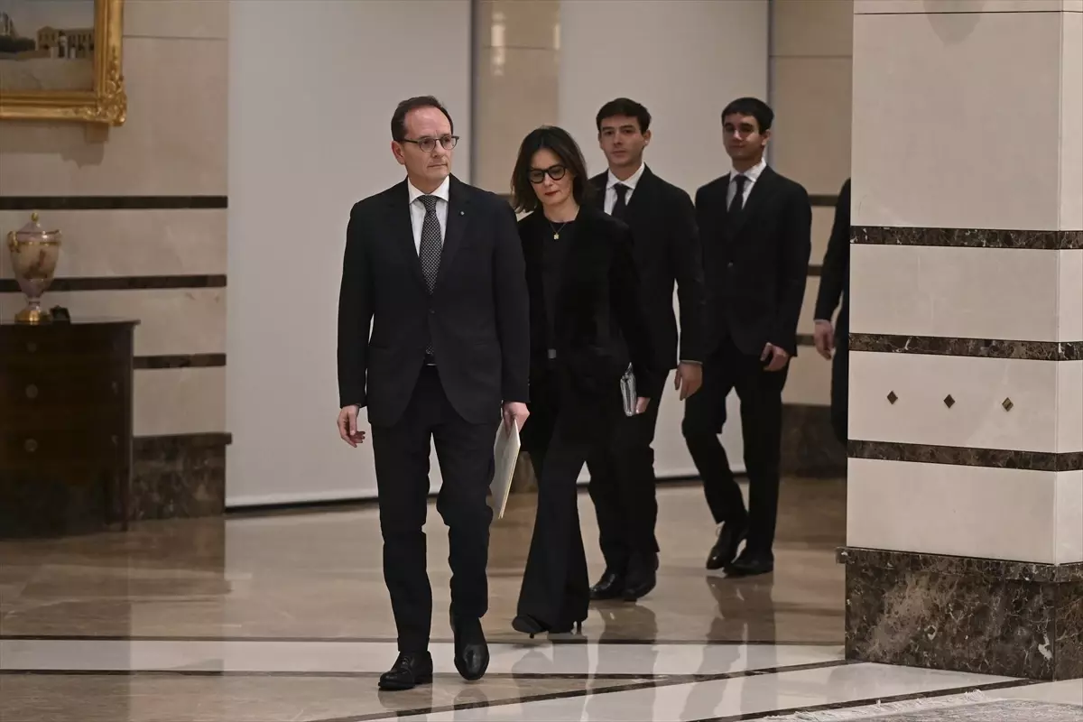 Erdoğan, İtalya, Arjantin ve Katar Büyükelçileriyle Buluştu