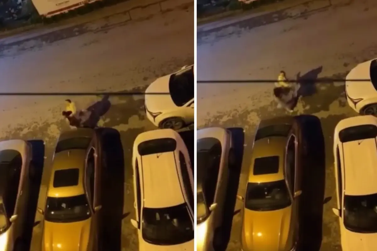 İstanbul Fatih'te Kadına Şiddet: Sokak Ortasında Yumruk Atan Adam Kaçtı