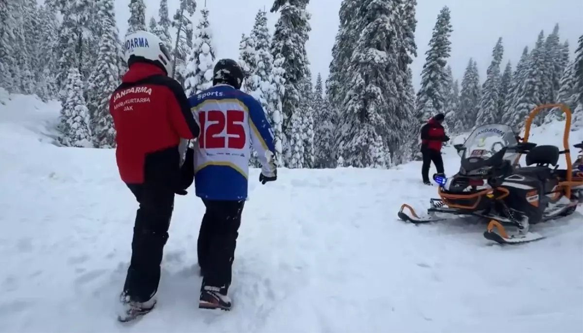 Kartalkaya’da Zorlu Kar Altı Kurtarma Tatbikatı Gerçekleşti