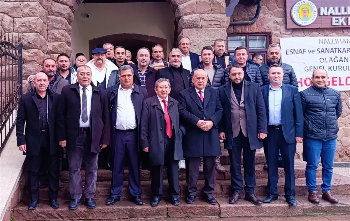 İrfan Yılmaz, Nallıhan Esnaf ve Sanatkarlar Odası Başkanlığını Yeniden Kazandı