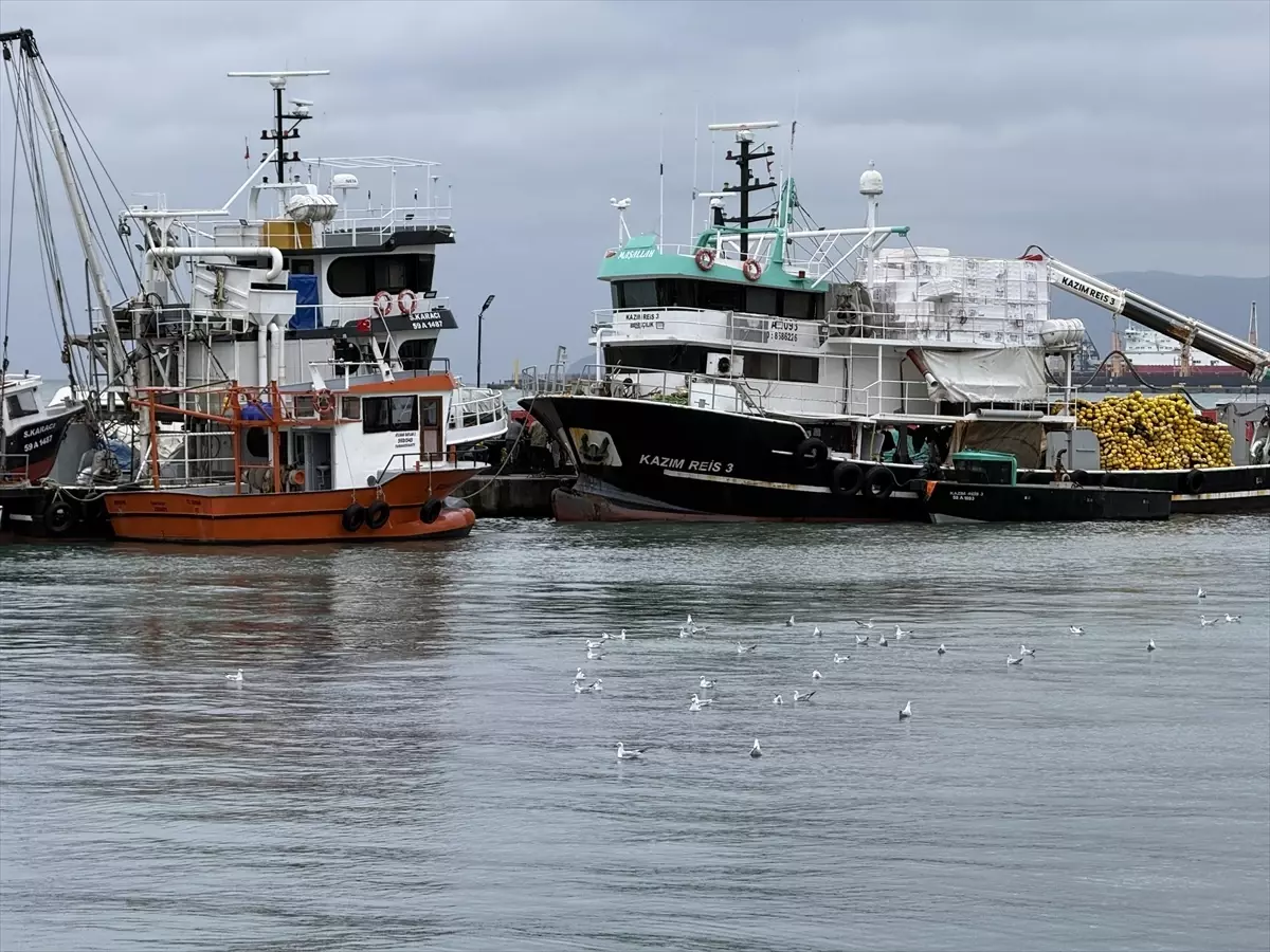 Tekirdağ Limanında Şiddetli Poyraz, Deniz Ulaşımını Yavaşlatıyor