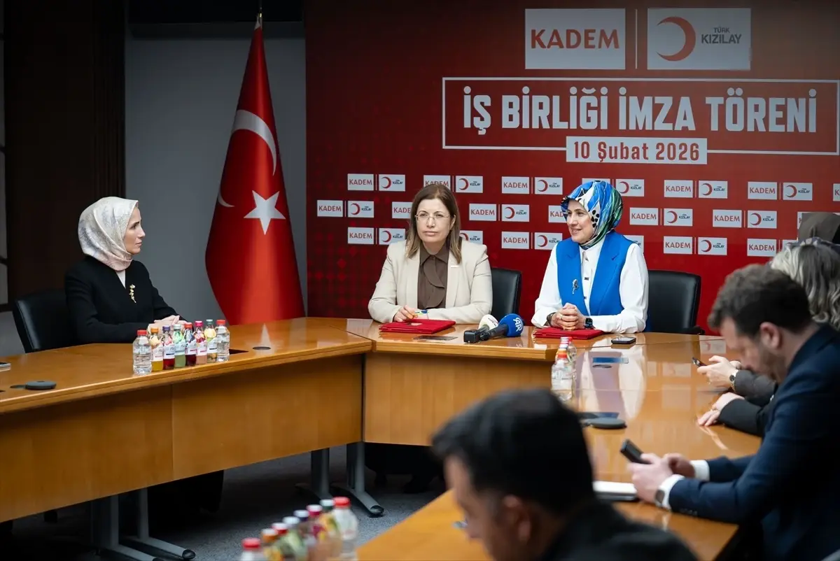 Kızılay ve KADEM İşbirliğiyle Kadınların Güçlendirilmesine Yönelik Yeni Protokol