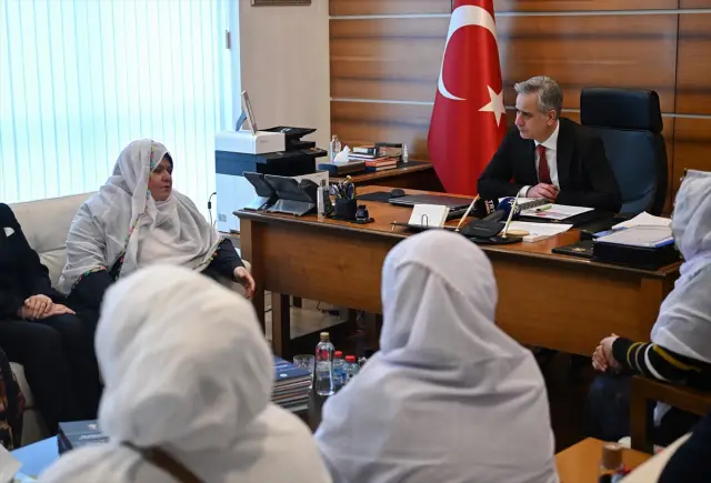 Toplantı anından fotoğraf