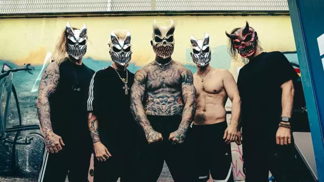 Behemoth konser sahnesi