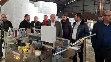 Turşu fabrikası inşaat sahasından bir görüntü