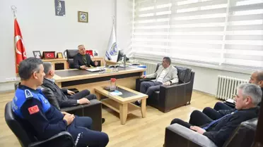 Kayseri zabıta ekipleri toplantı salonunda