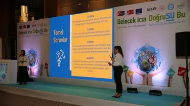 Zirve sırasında BAZALT proje sunumu