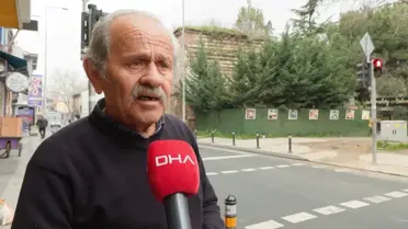 Tur-i Sina Manastırı iç kısmındaki hasarlar