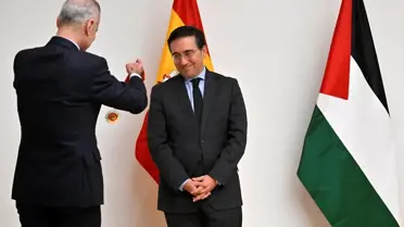 Albares’in Filistin yetkilileriyle buluşması