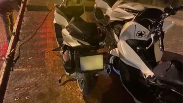 Motosiklet yarışı görüntüsü