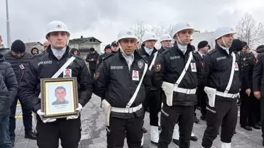 Silah kazası sonrası polis memuru anıtı