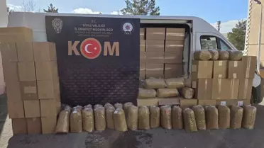 Ele geçirilen makaronlar