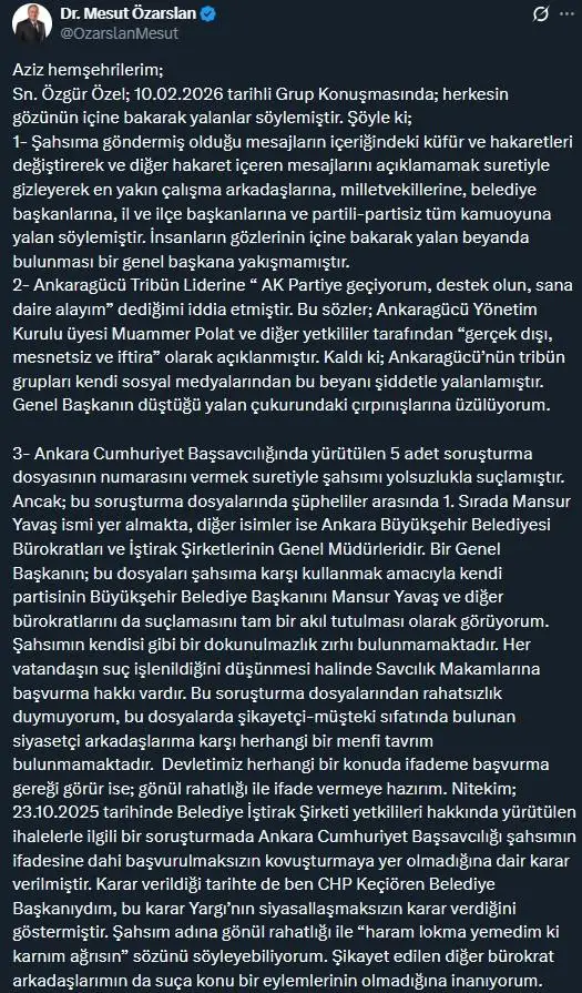 Mesut Özarslan konuşma anı