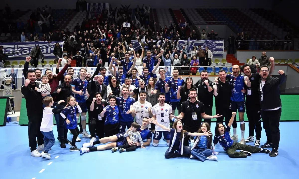 Altekma, CEV Challenge Kupası Çeyrek Finalinde SCM Zalau ile Karşılaşıyor