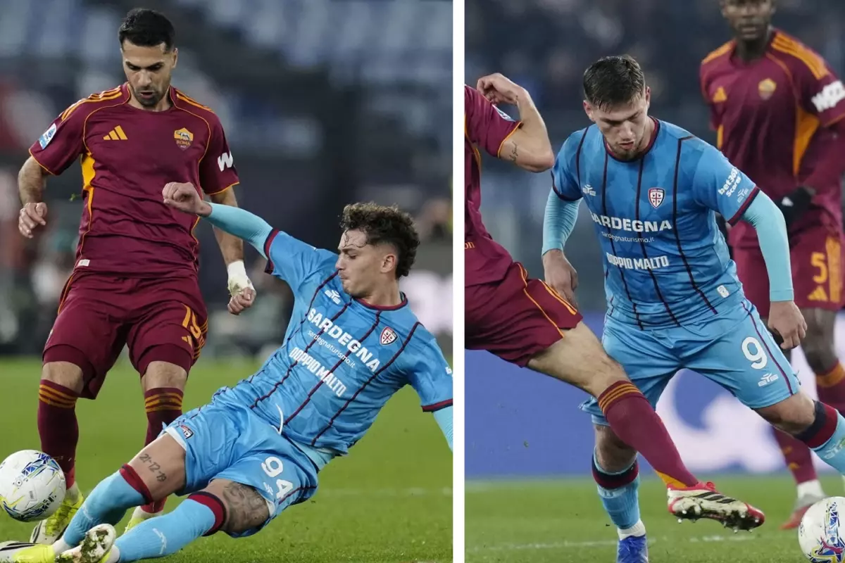 Roma, Zeki Çelik Asistinde Cagliari'yi 2-0 Mağlup Etti