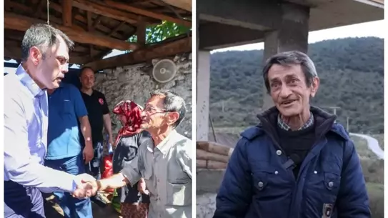 Murat Kurum'dan Dokunaklı Paylaşım: Yangın Sonrası Cavit Amca Yeniden Gülümseyebiliyor