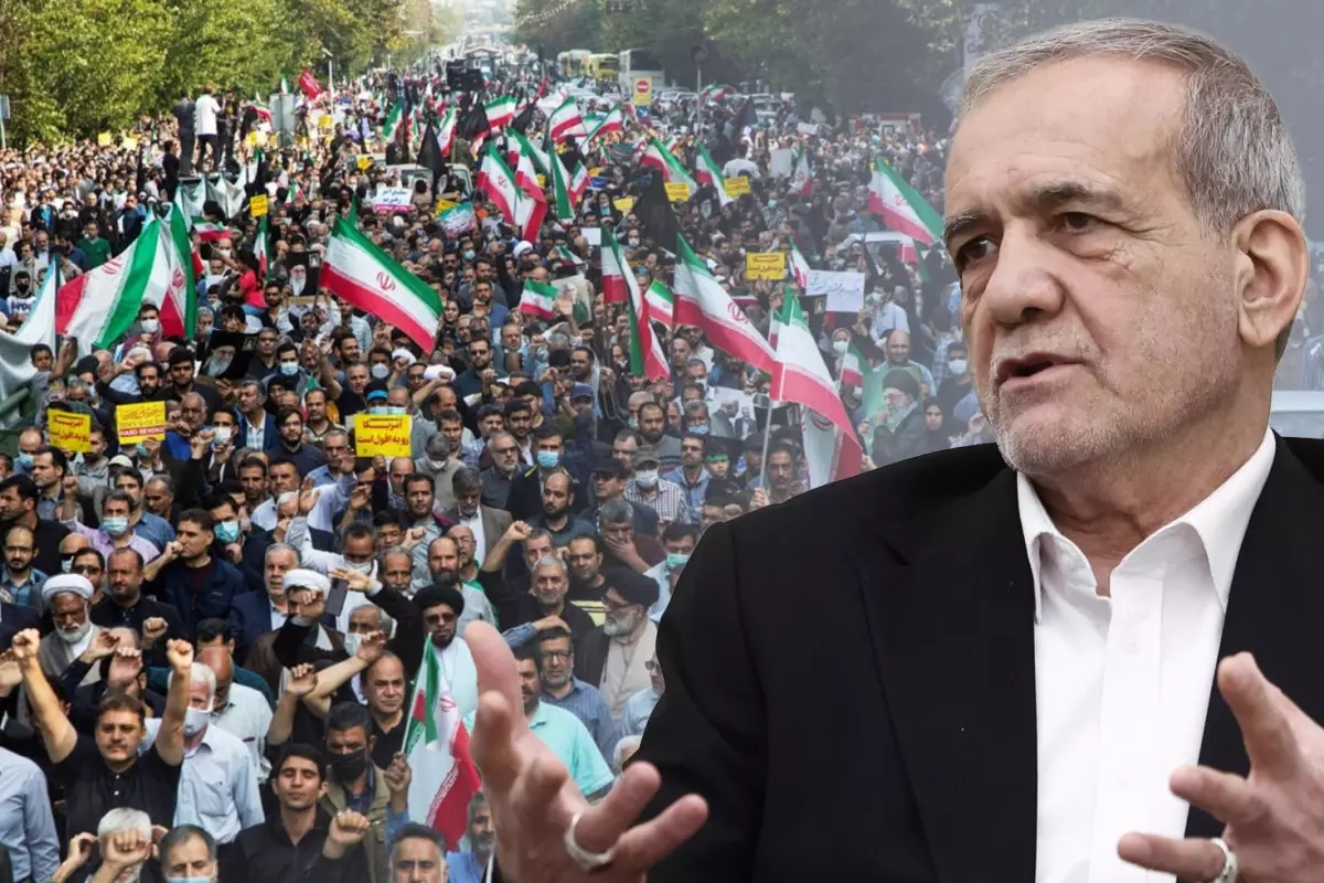İran Cumhurbaşkanı Pezeşkiyan Protestolara Destek Sözü Verdi