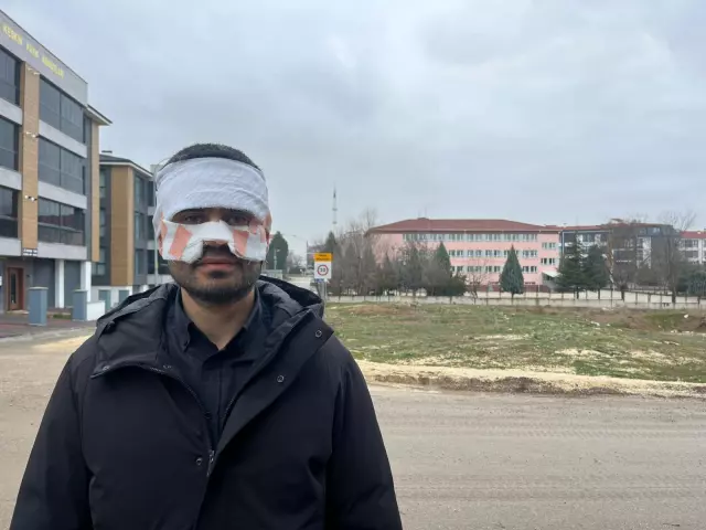 Olay anına tanık bir öğrenci