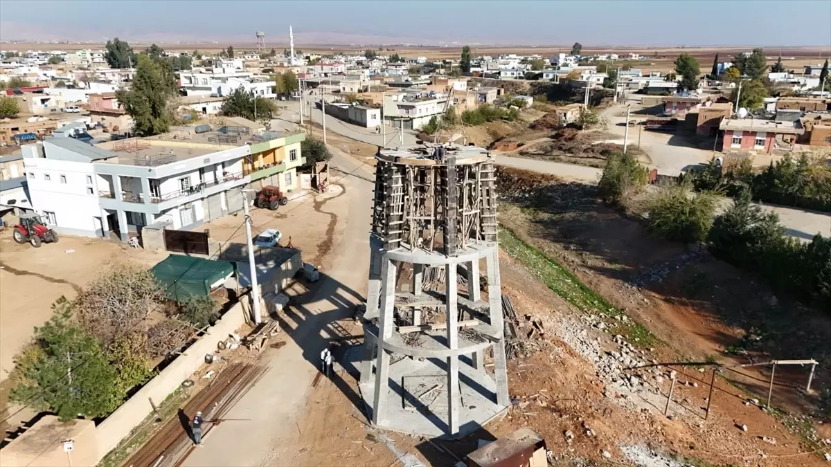 Mardin Artuklu’da 150 Tonluk İçme Suyu Deposu İnşa Edildi