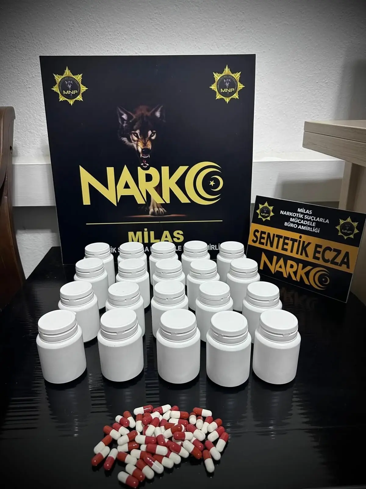 Milas’ta Büyük Sentetik İlaç Operasyonu: 1.117 Ürün Ele Geçirildi