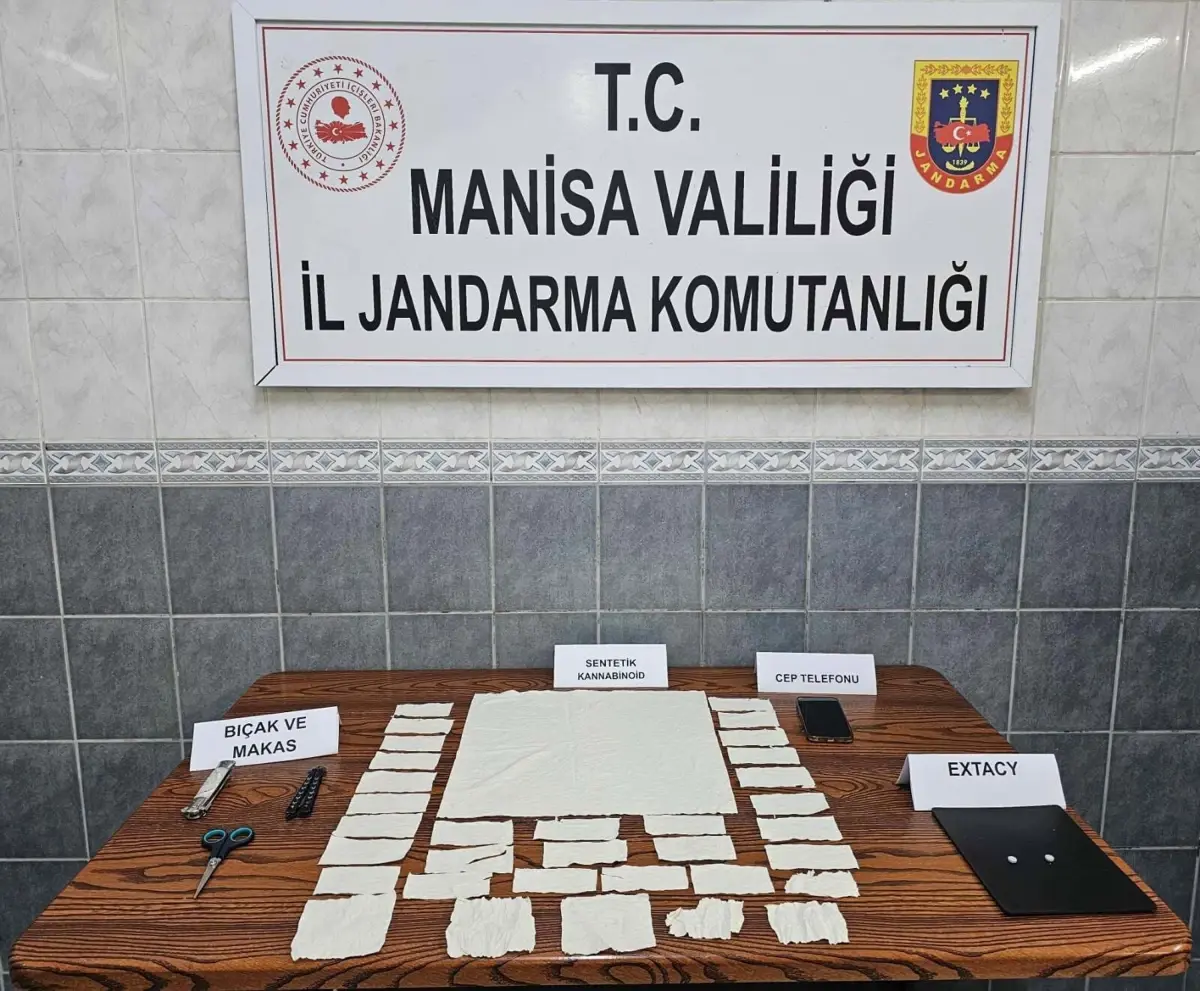 Turgutlu’da Sentetik Madde Operasyonu: Jandarma M.B.’yi Gözaltına Aldı
