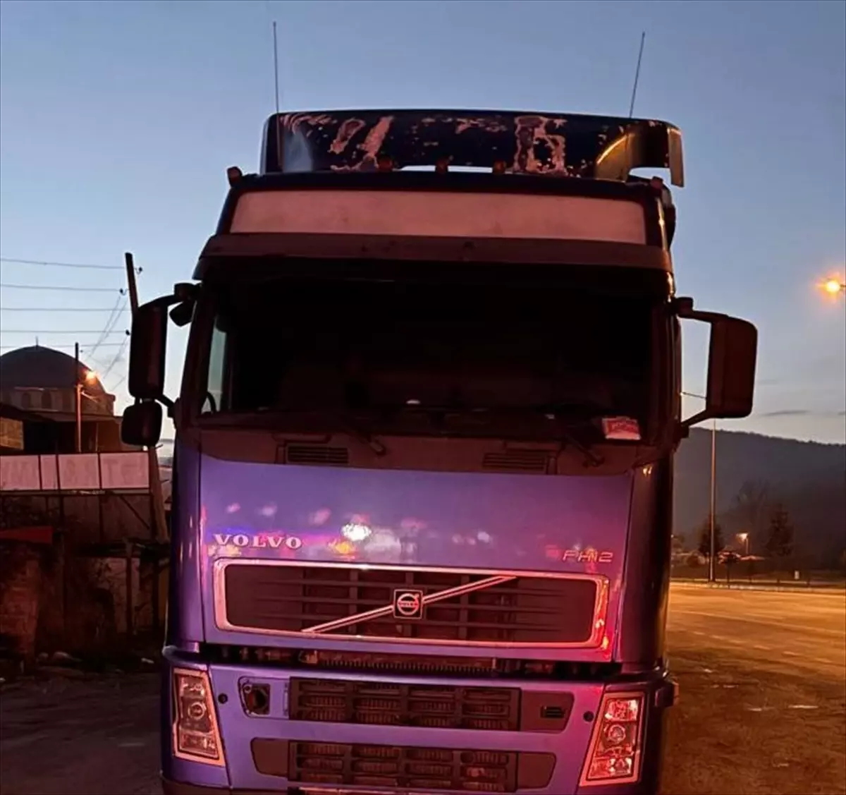 Samsun’da Plakasını Kapatıp Kantara Giren Tır Sürücüsüne 26.800 TL Ceza Kesildi