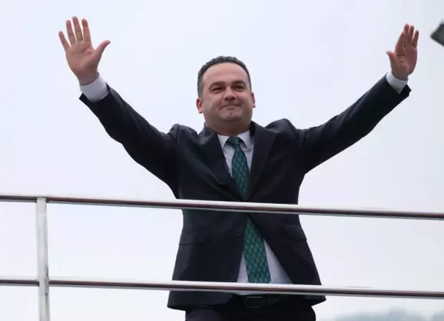 Mahkeme önünde tutuklu Hasbi Dede