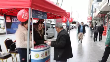 Stand içindeki bilgilendirme materyalleri